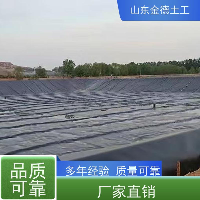 金德土工 污水库坝防渗 1.0mm厚美标土工膜 耐撕裂 施工便捷