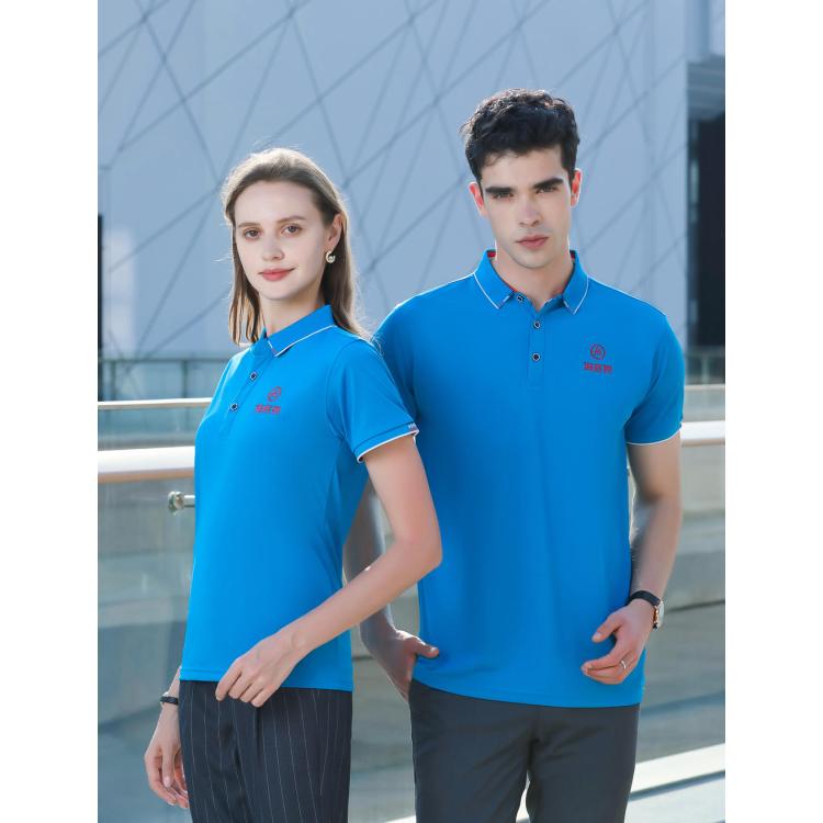 企业团体服 POLO衫工作服定做厂家 定制批发广告衫