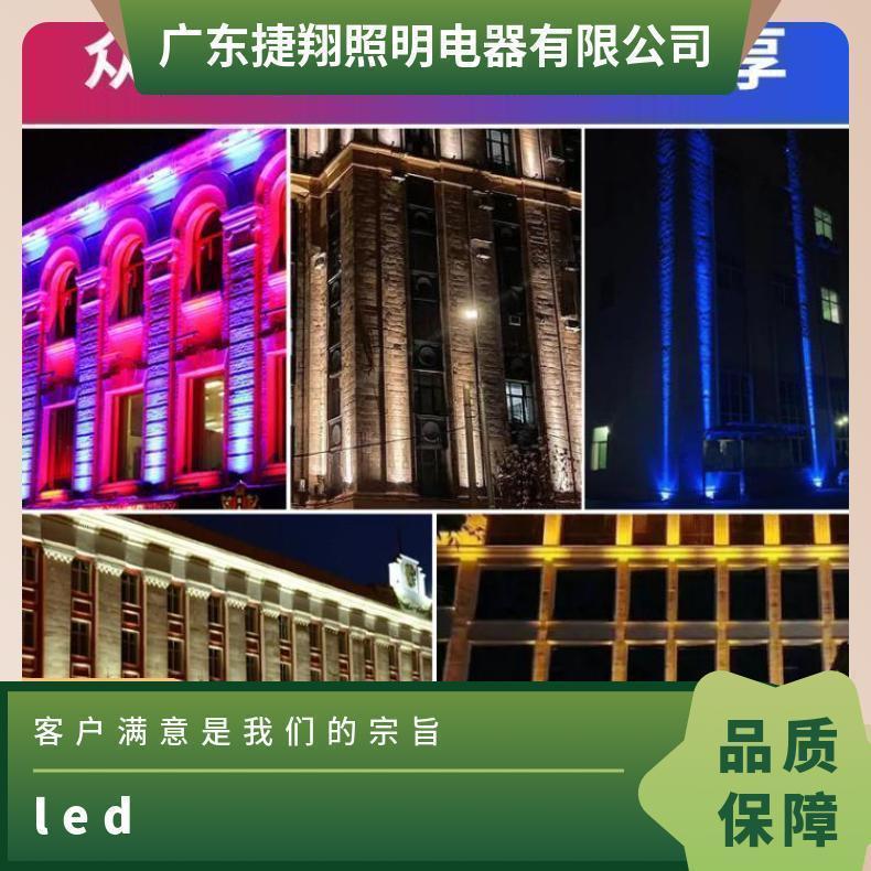 一束光聚光射灯led投光灯户外防水洗墙灯酒店别墅外墙照明投射灯