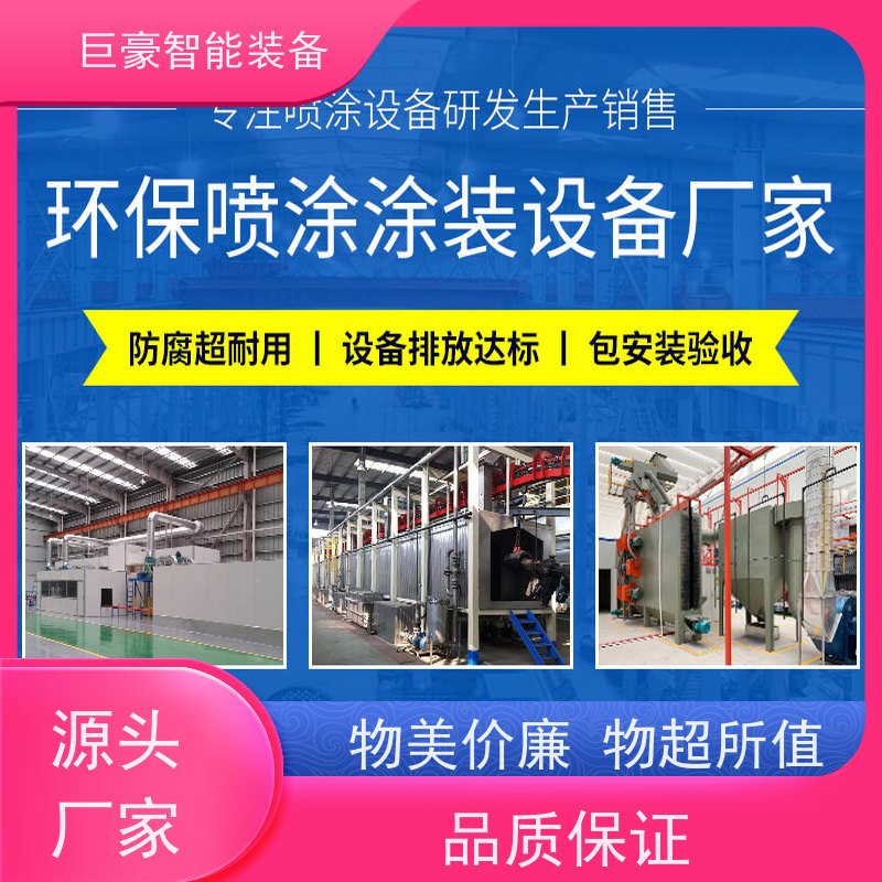 巨豪智能装备 瓦格纳喷枪 汽车轮毂喷涂 全自动上下料 上粉均匀
