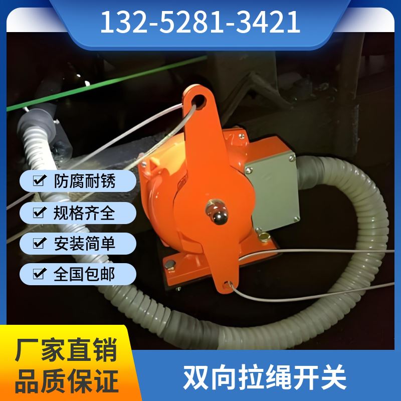  EXKLT2 皮带机双向拉绳开关 使用寿命长 黑德兰制造