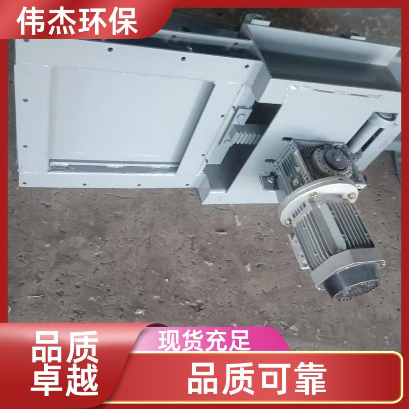 伟杰环保 耐磨耐腐蚀 圆口插板阀 操作灵活 DN600 实力工厂
