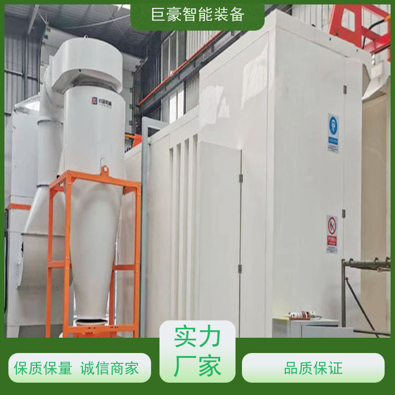 巨豪智能装备 瓦格纳喷枪 坂金件喷涂 全自动上下料 上粉均匀