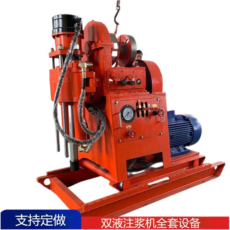 市政工程zlj1500打孔注浆机 电机功率15kw 粗立轴钻注一体加固钻机