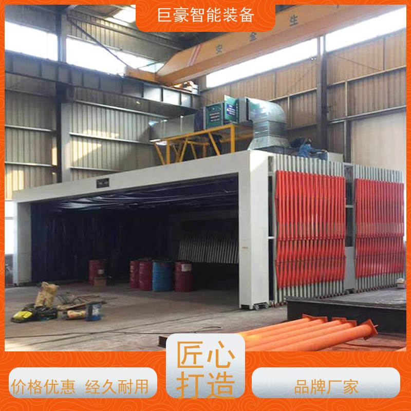 巨豪智能装备 大型工件喷涂 运行速度0.5-12M 膜厚均匀