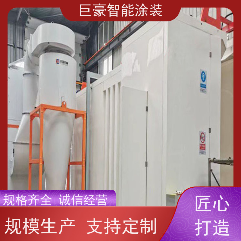 巨豪智能涂装 滑撬式输送 UV喷涂 节省油漆 高效率