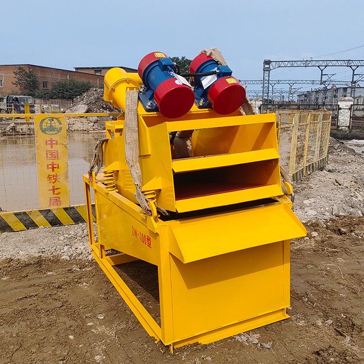 干湿脱水泥浆分离器 厂 家 桩基盾构工程用 除沙率高流量大