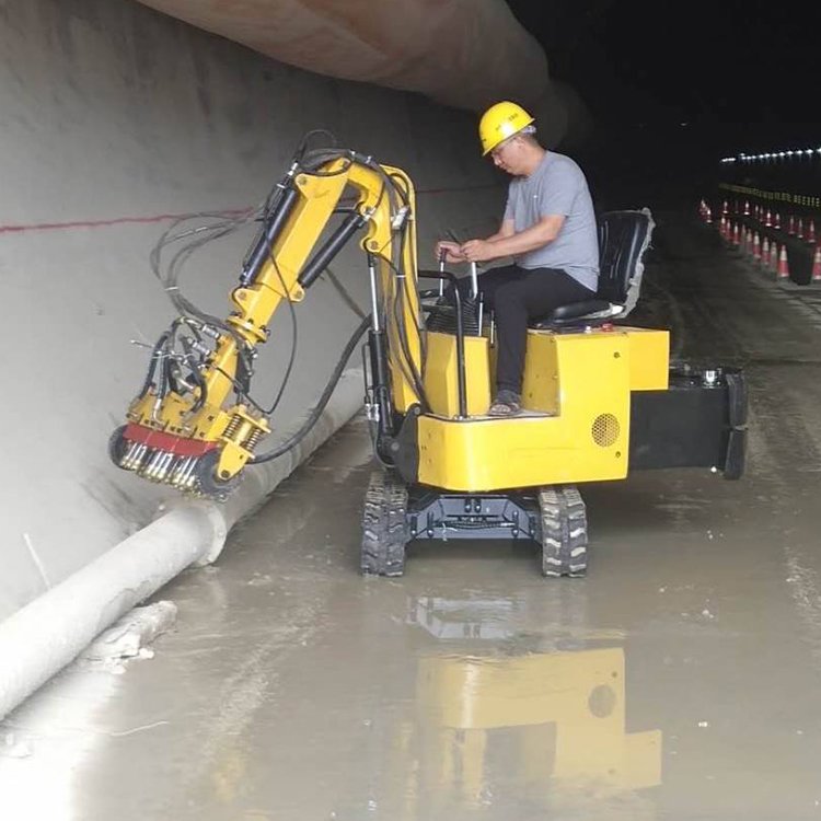 隧道凿毛机 桥梁墙面加固剔凿机 水泥路面凿毛设备 厂 家直 销