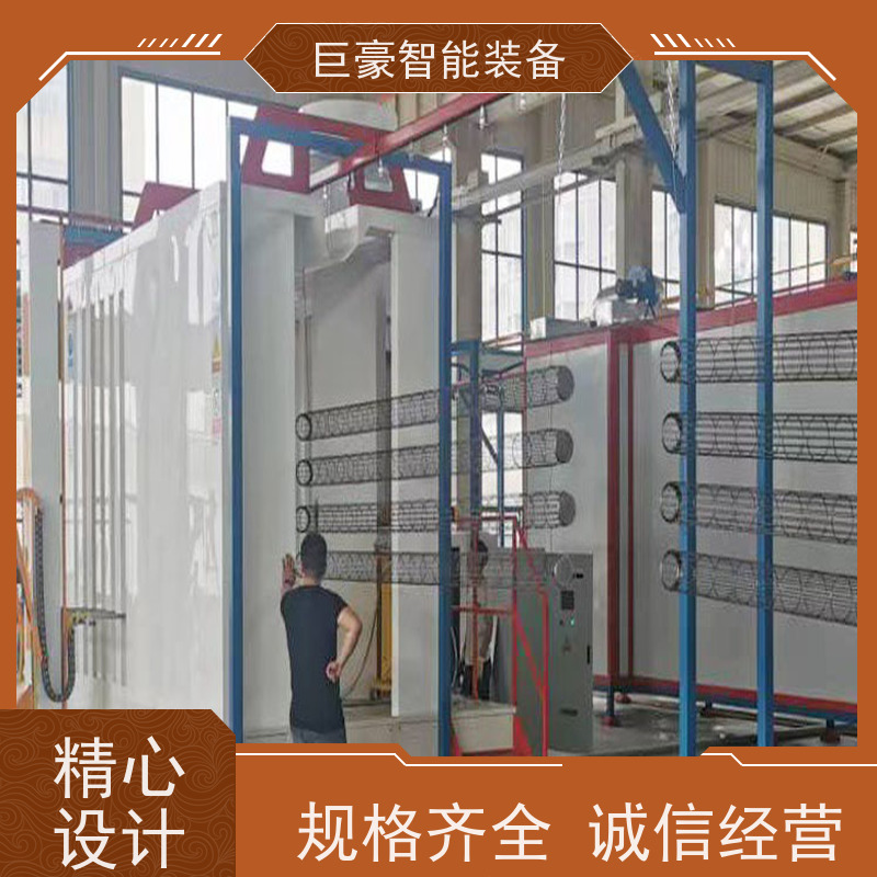巨豪智能装备 集装箱喷涂 电燃气加热 膜厚均匀