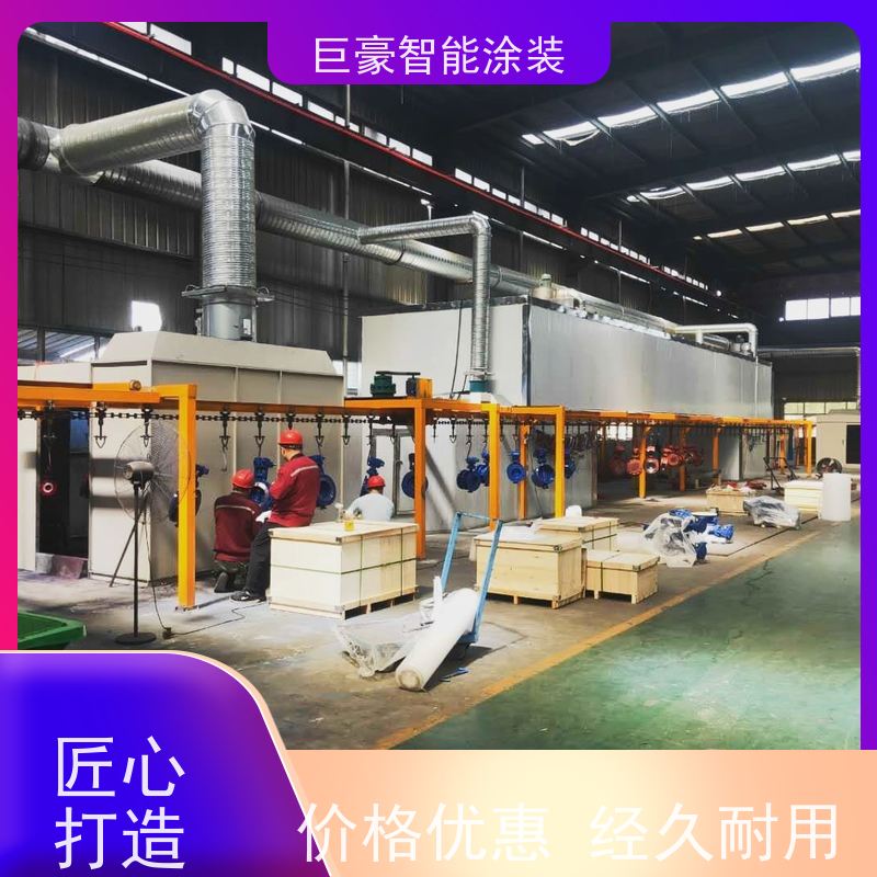 涂装设备源头工厂 滑撬式输送 塑胶喷漆 合格率高 节省人工