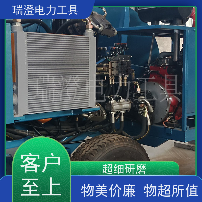 瑞澄电力工具 柴油动力 导线收线机 降低成本 品质优良