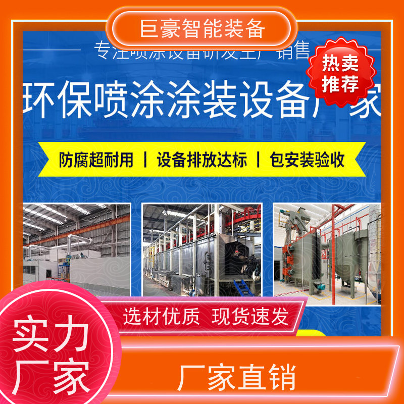 巨豪智能装备 瓦格纳喷枪 农用机械喷漆 自动打包 节省涂料