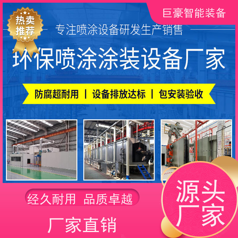 巨豪智能装备 大旋风粉房喷涂 在线检测 快带换色