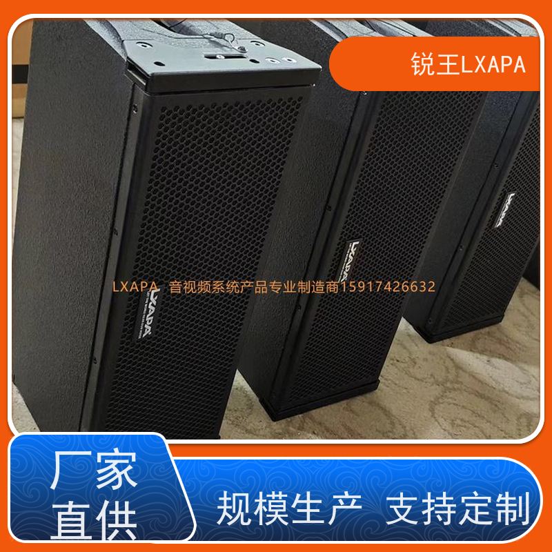 锐王LXAPA 会议音响 全频线性音柱 小型演出用 8寸语音音箱