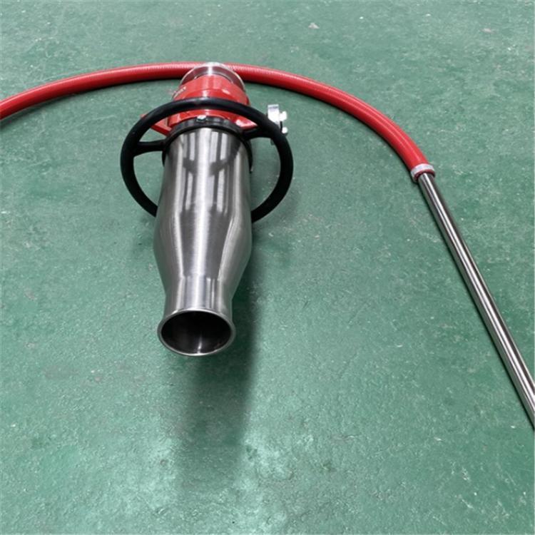25202-2010标准泡沫管枪PQ16射程≥30m不锈钢消防泡沫枪