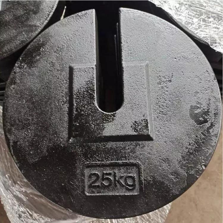 复合坠砣接触网补偿平衡压重砣圆形开口水泥重砣高铁平衡砣