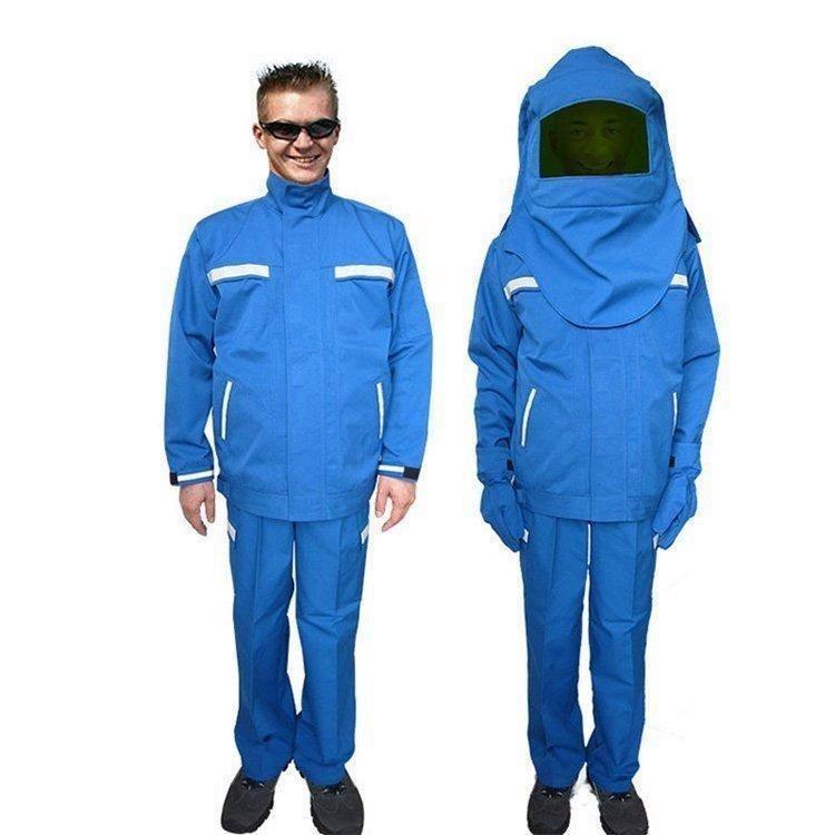 电工分体安全防护服电力检修阻燃防电弧服电力作业防电弧套装