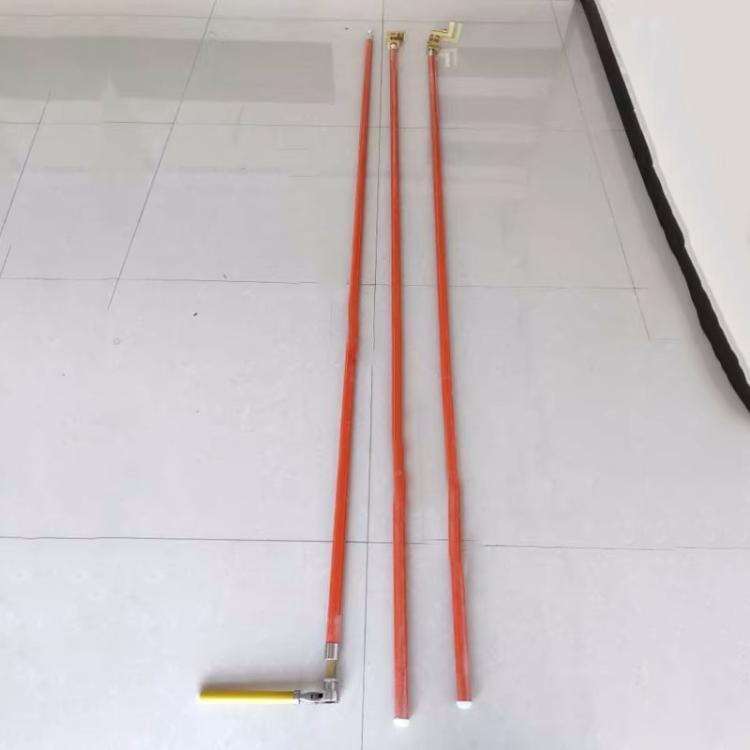 带电作业线夹安装器并沟线夹操作杆带电接火拆卸装置断接引线工具