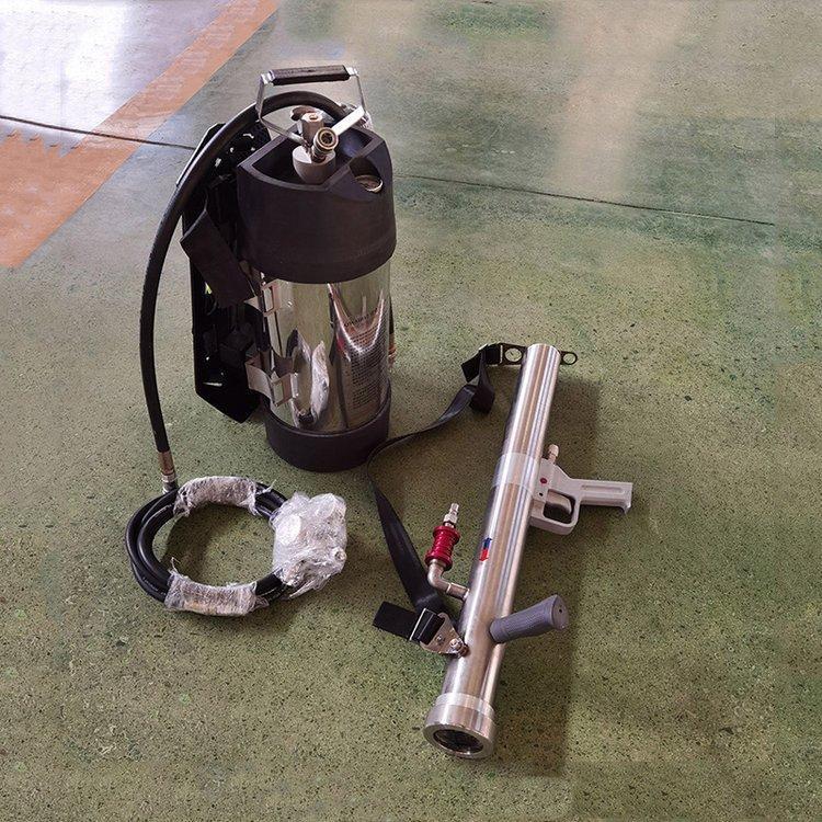 背负式双向流水雾灭火水枪大功率脉冲喷雾水枪气压细水雾灭火机