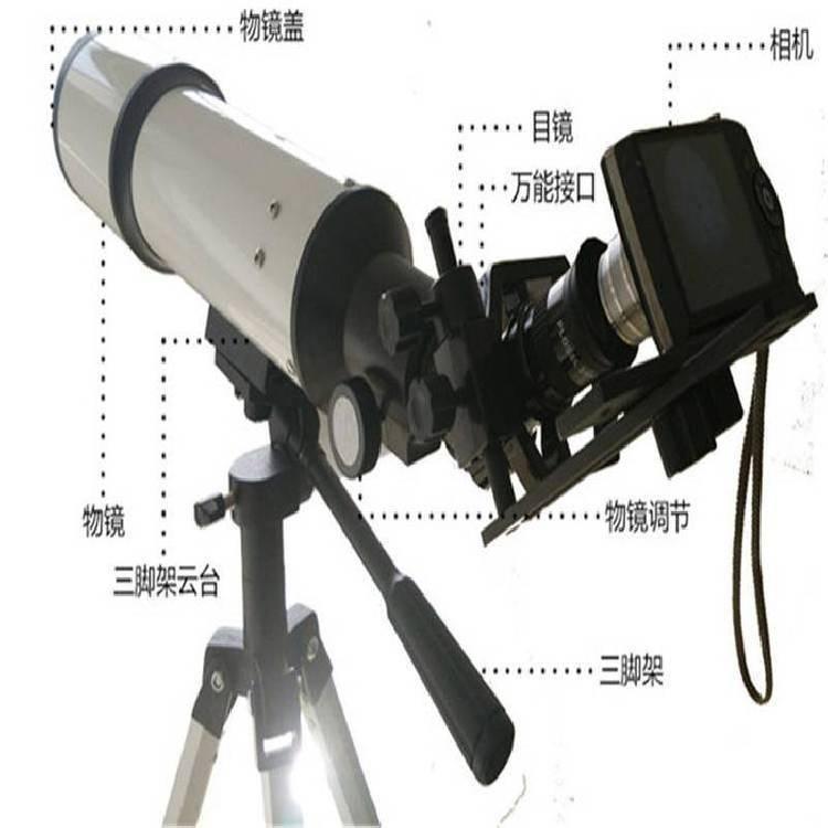 林格曼黑度计 黑度仪 数码测烟望远镜 烟气黑度检测LB-801B型
