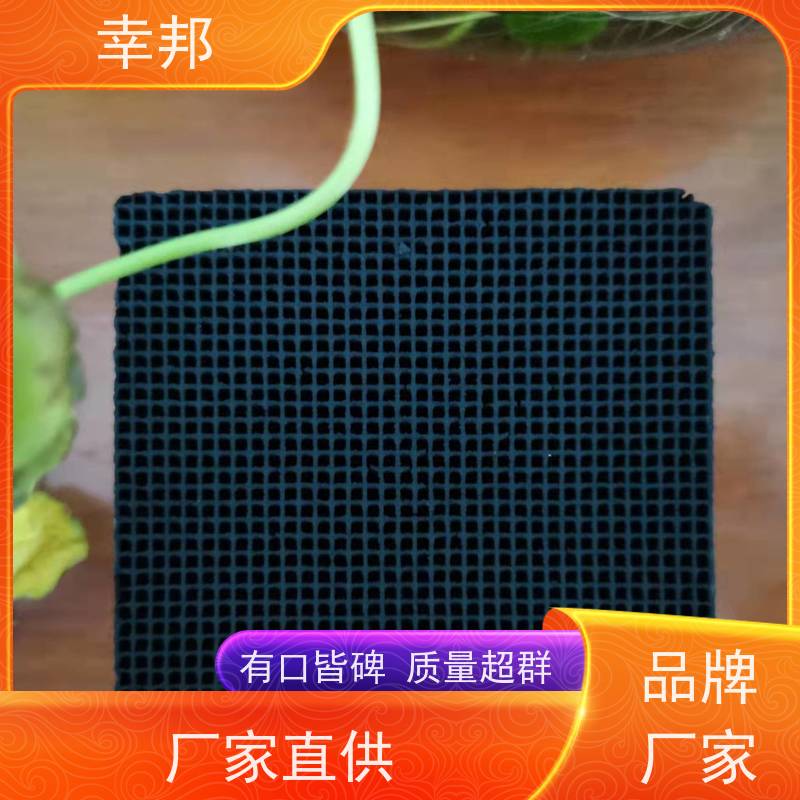 蜂窝炭 催化燃烧用 500碘 特种不防水 烟气脱硫活性炭