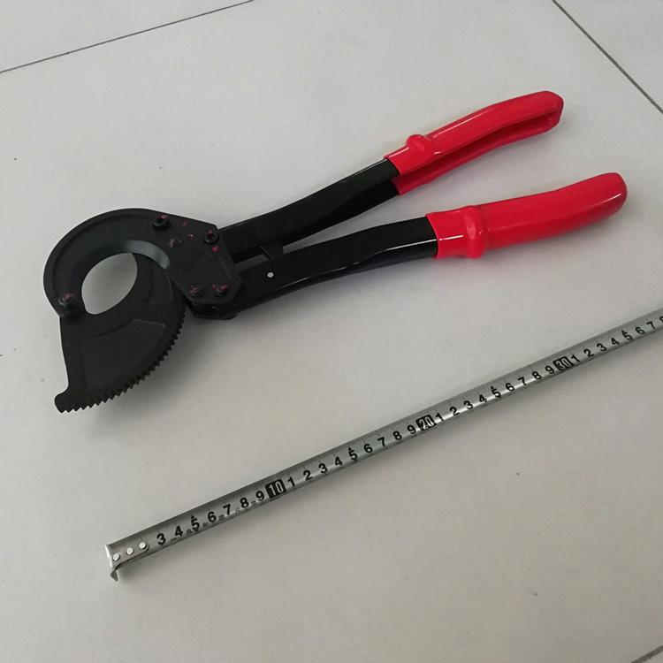 CC-520软质棘轮剪刀铜铝铠装电缆切断棘轮切刀电缆剪手动断线钳