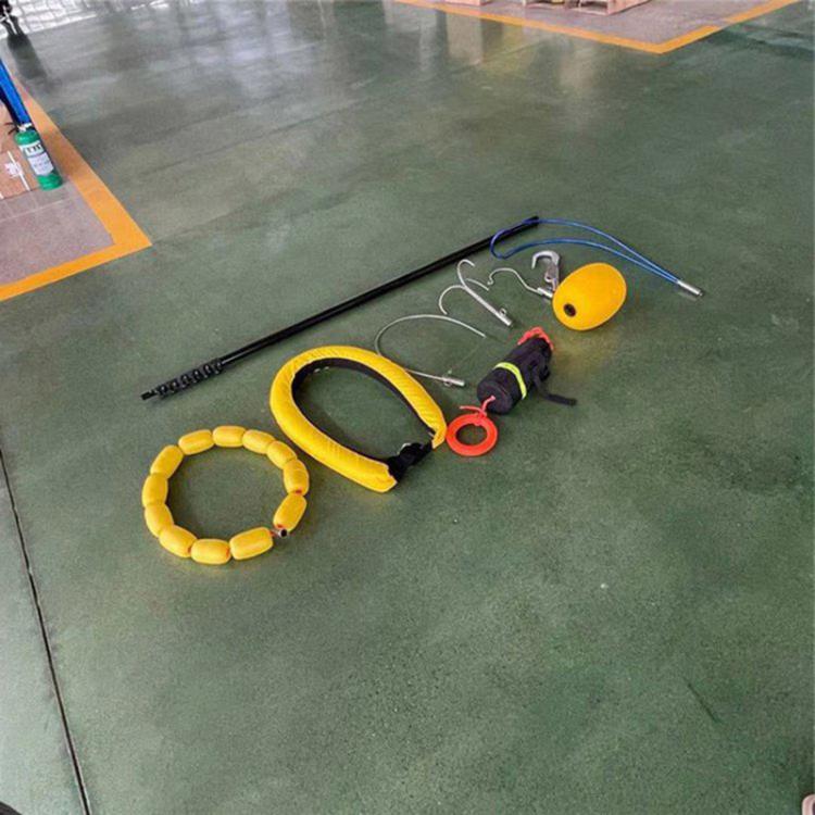 多用途水上应急打捞杆 多功能救生拉杆 6米安全施救救援杆