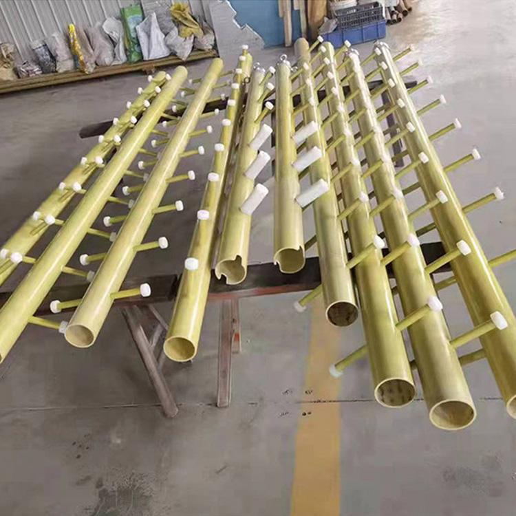 带电作业蜈蚣梯轻型折叠式蜈蚣爬梯电力施工绝缘管式单挂梯