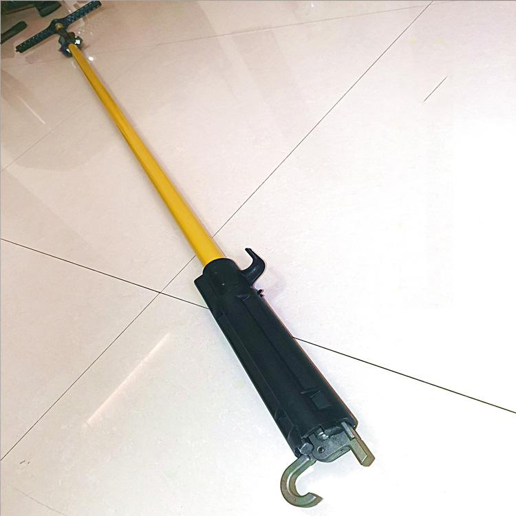 单节射枪操作杆射枪型绝缘工具杆10KV带电作业绝缘夹线杆