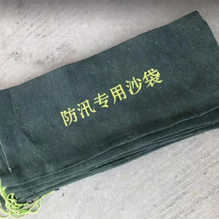 消防抢险防洪编织袋 防汛专用抽绳沙袋 防洪涝灾害应急沙包
