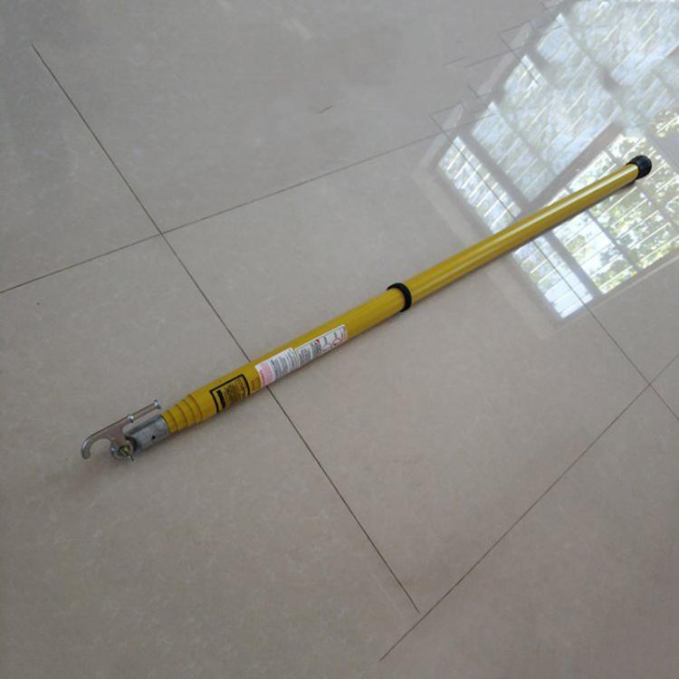 多节伸缩式高压工具杆 带电作业绝缘操作杆 玻璃纤维令克棒
