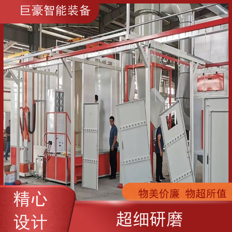 巨豪智能装备 金马喷枪 升降往复机喷涂 合格率高