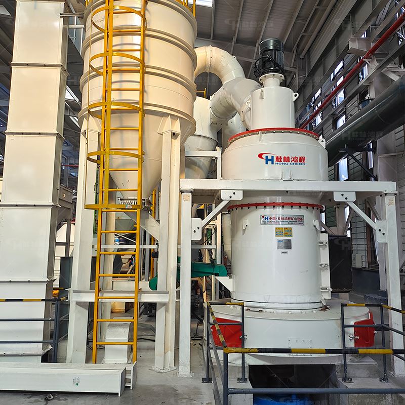 鸿程机械厂500 目方解石悬辊磨稳定高产型大型矿石加工用雷蒙磨机