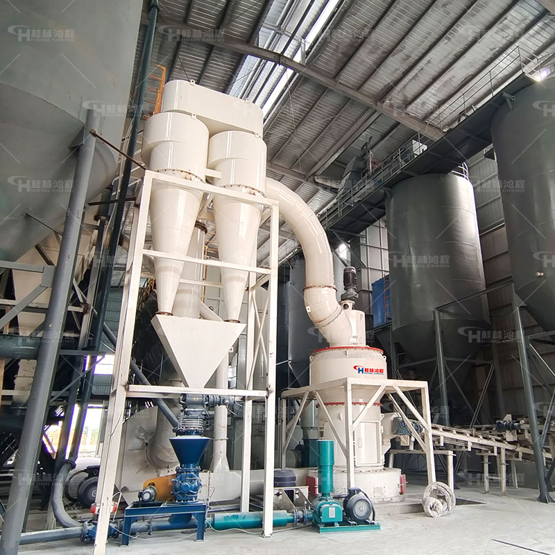 鸿程机械厂325 目碳酸钙悬摆磨易操作款式大型矿石加工用雷蒙磨机