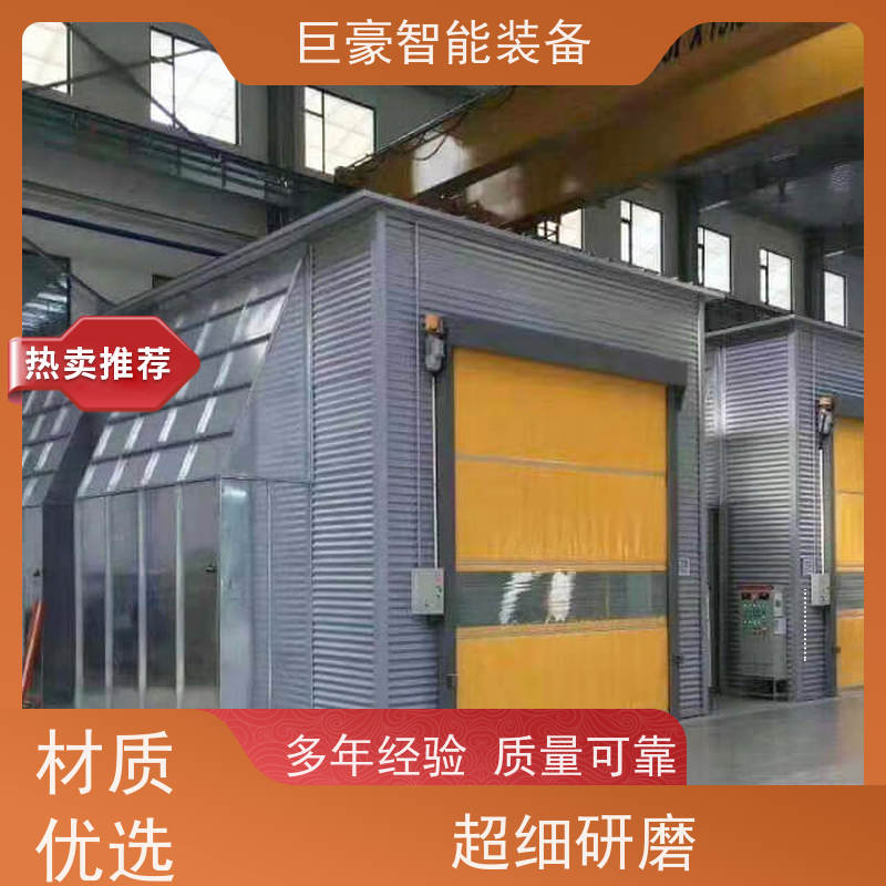 巨豪智能装备 地轨式喷涂 静电粉末涂装 自动打包 节省涂料