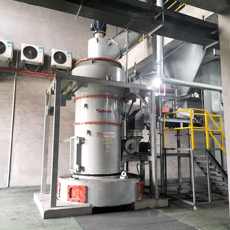 鸿程机械厂500 目方解石悬辊磨节能高效款大型矿石加工用雷蒙磨机