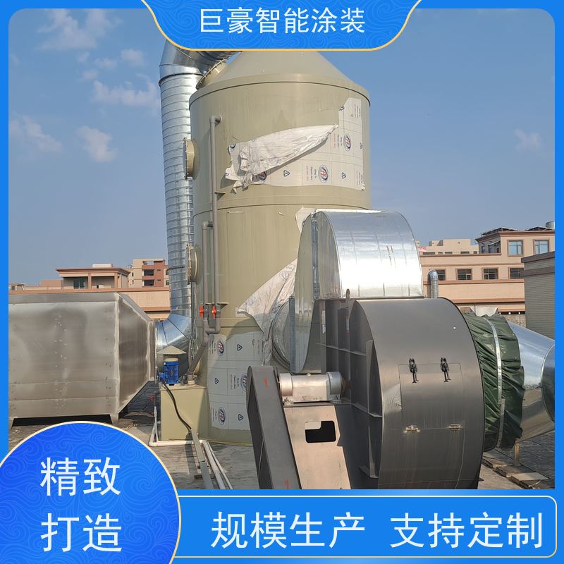 巨豪智能涂装 悬挂式喷涂 塑胶喷漆 合格率高 节省人工