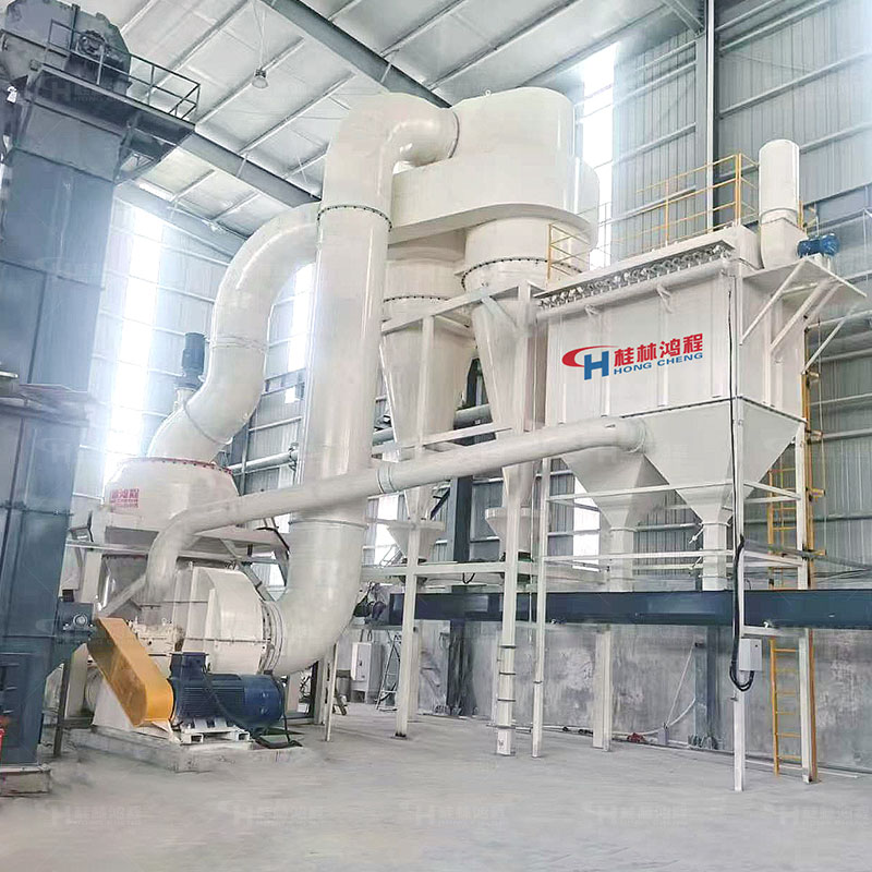 鸿程机械厂500 目碳酸钙悬摆磨智能操控式大型矿石加工用雷蒙磨机