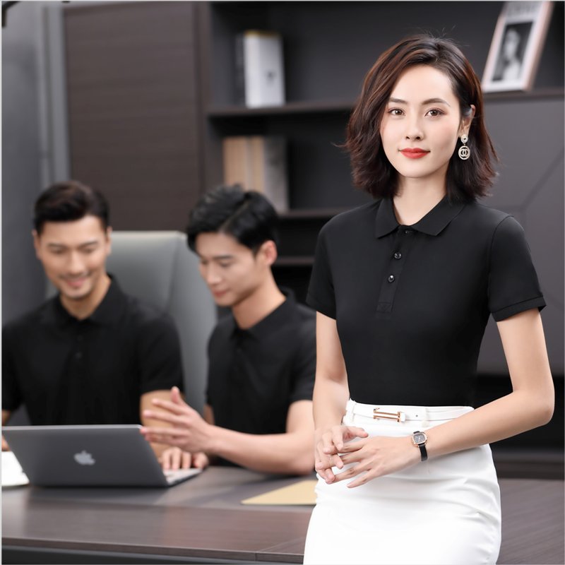 广|州夏装polo衫 团体服企业文化衫 支持打版免费打样 锦丹制服