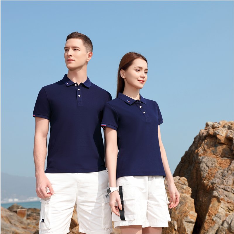 团体服企业文化衫 肇|庆车间工程服 免费印LOGO 锦丹制服