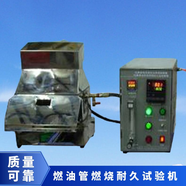 新标准汽车燃油管燃烧试验机 小车内饰材料阻燃测试仪