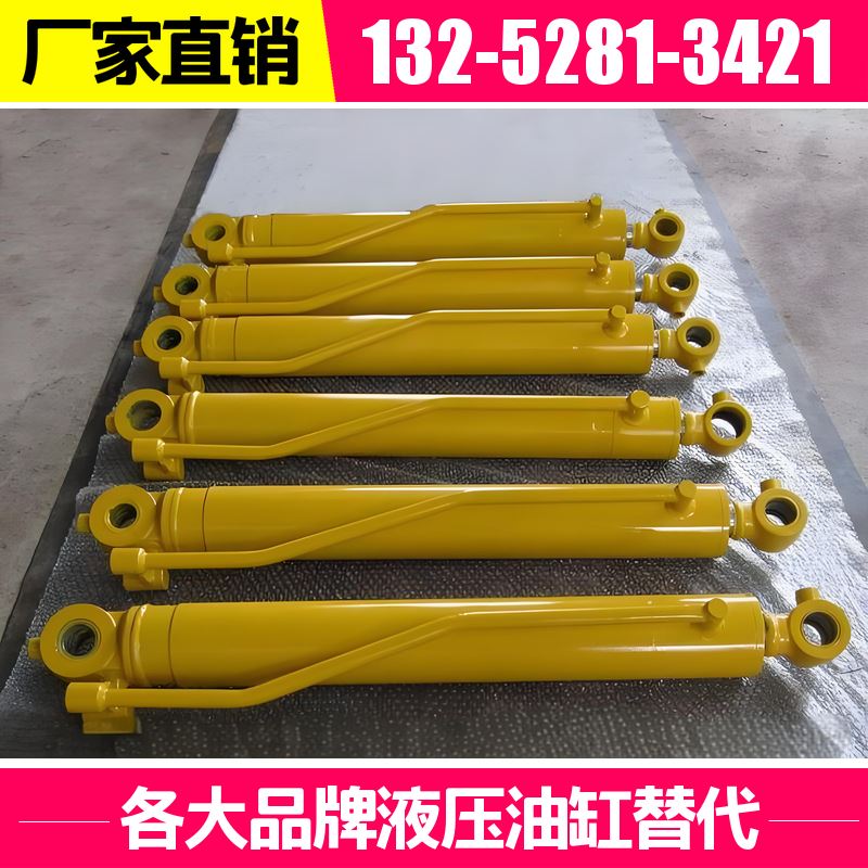 PC40挖掘机油缸 活塞杆 抗划伤行程 表面感应处理