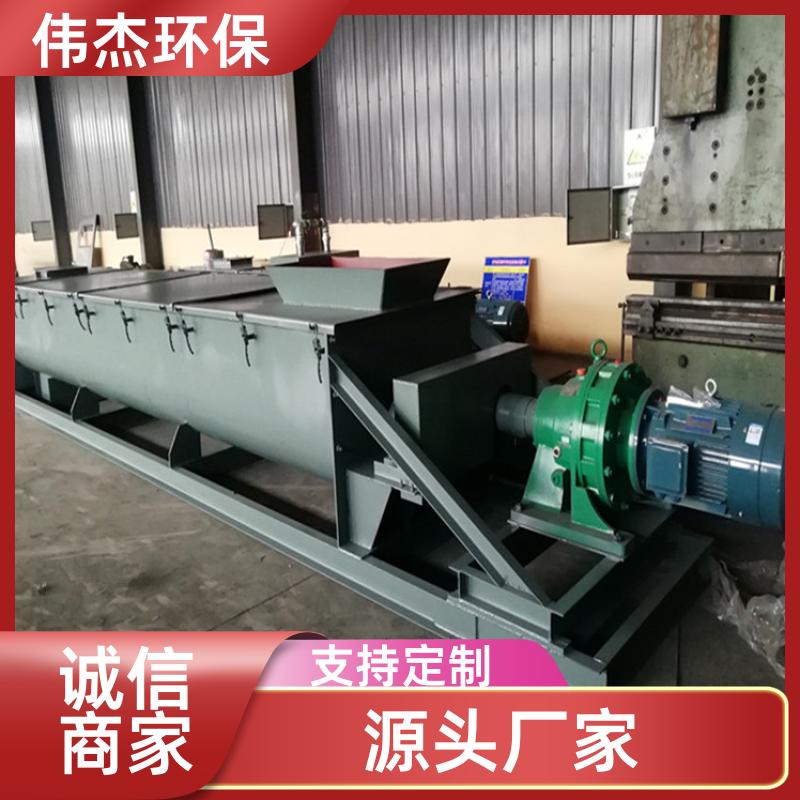 伟杰环保 冶金行业 卧式粉尘加湿搅拌机 耐磨耐高温 SJ10