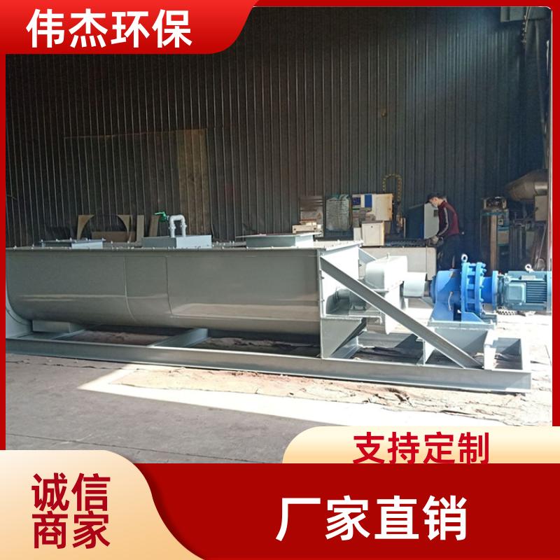伟杰环保 冶金行业 双轴粉尘加湿搅拌机 耐磨耐高温 SJ40