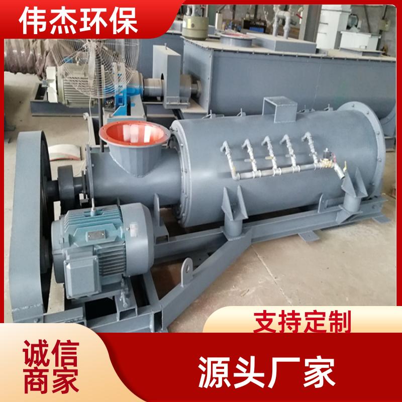 伟杰环保 矿山行业 粉尘加湿搅拌机 密封性好 BDSZ60