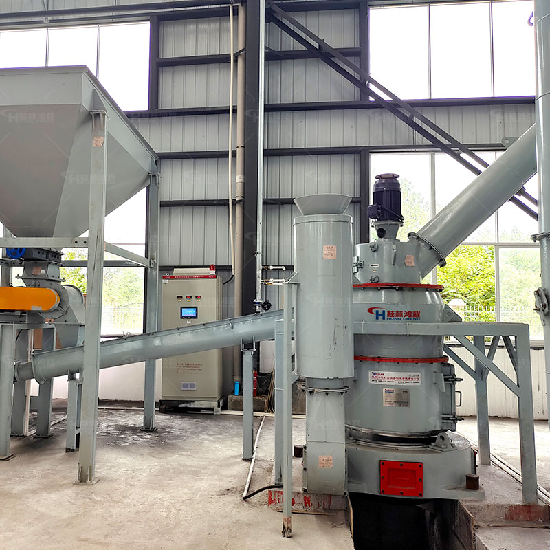鸿程机械厂200 目方解石悬辊磨智能操控式大型矿石加工用雷蒙磨机