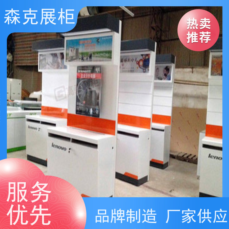 博物馆展柜 黑色烤漆不锈钢独立柜 复合木质材料 独立展架 宏胜