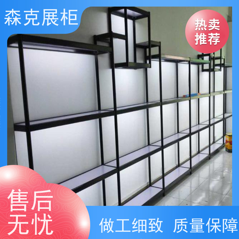 黄金钻石展示柜珠宝首饰低反玻璃直柜中岛柜整店设计展柜厂家批发