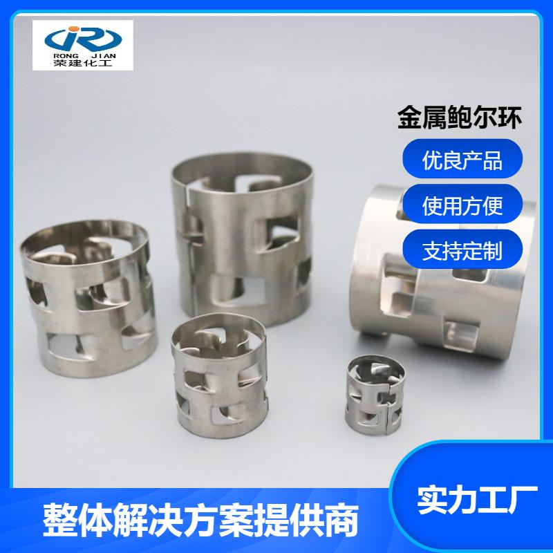 304材质 金属鲍尔环 吸收塔精馏塔 厂家直营 荣建环保