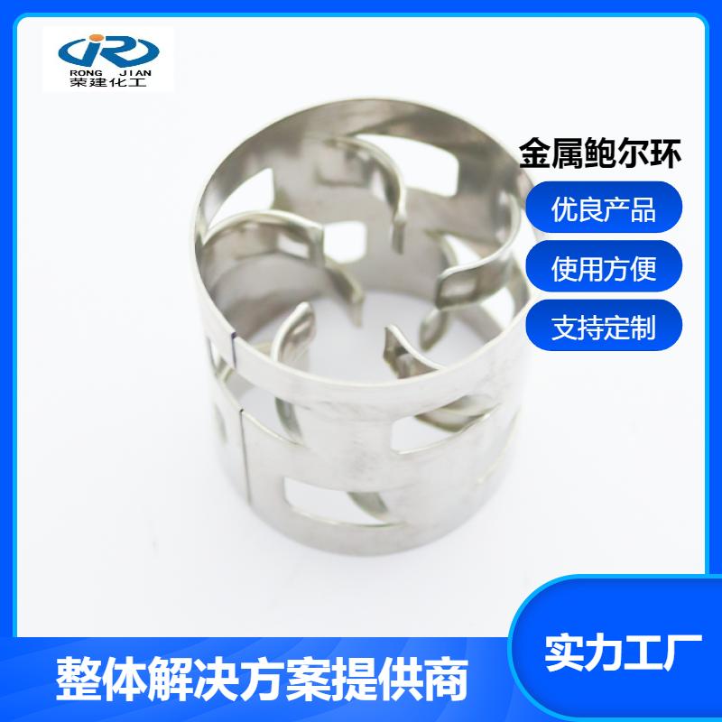 散堆填料 碳钢鲍尔环 304/316L材质 耐高温耐酸碱 荣建环保